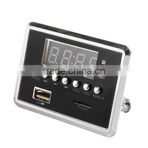 Factory custom mp3 usb 12v tf card decoder module