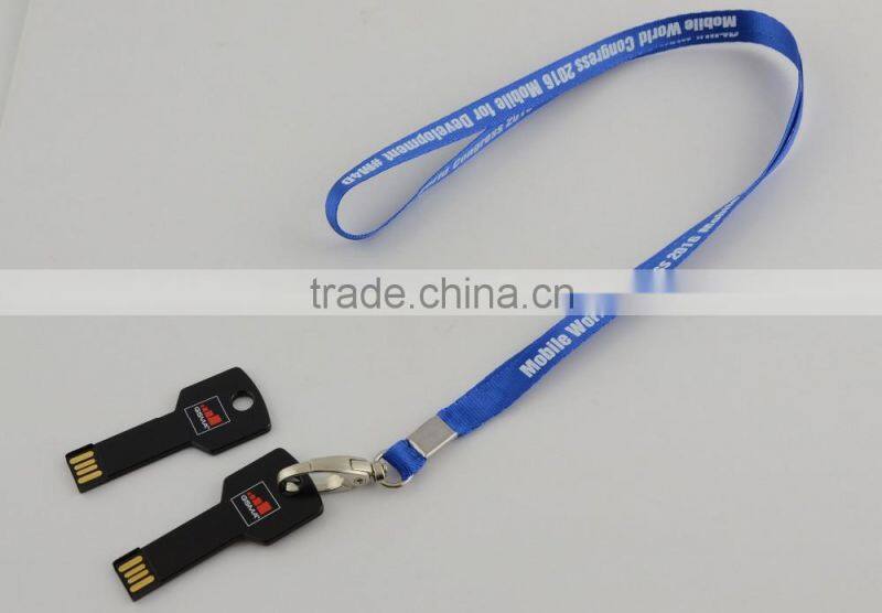 Key chain pen drive with customized logo printing portable mini flash drive