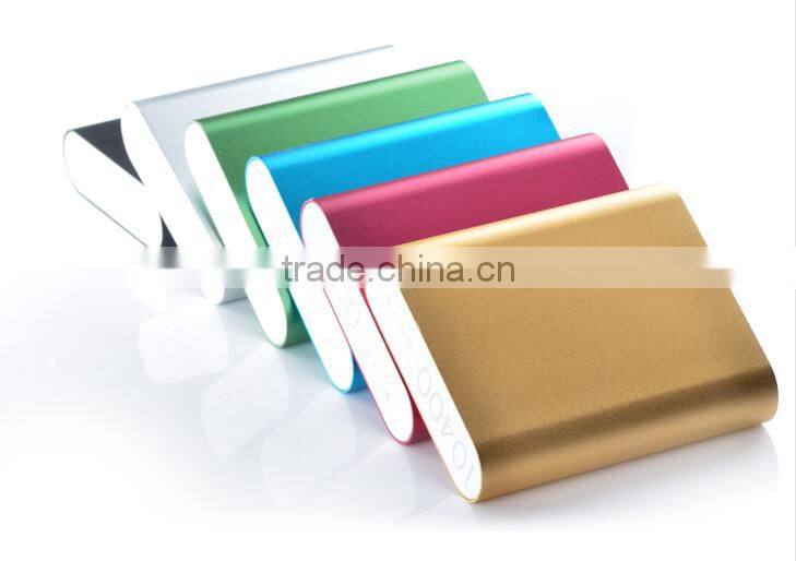 Rectangular Strip Aluminum Power Bank 11200mAh