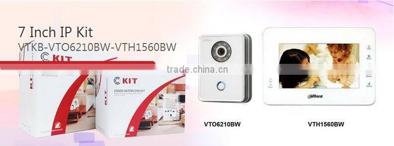 Door bells Intercom System , Video Door Phone System with Outdoor Camera Station, Indoor Monitor