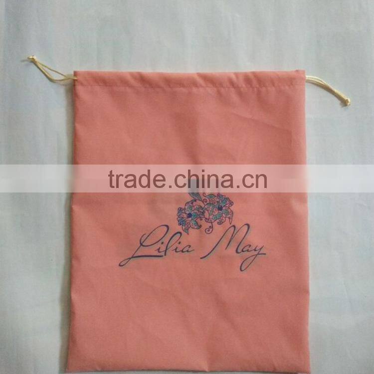 Promotion drawstring selfie stick velvet pouch, velvet bag for mini self-pole