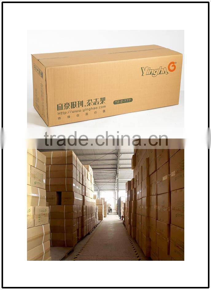 2015 popular plastic display rack for books