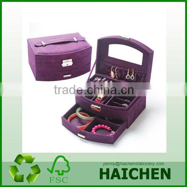 Elegent Custom Made Wooden Box for Jewelry