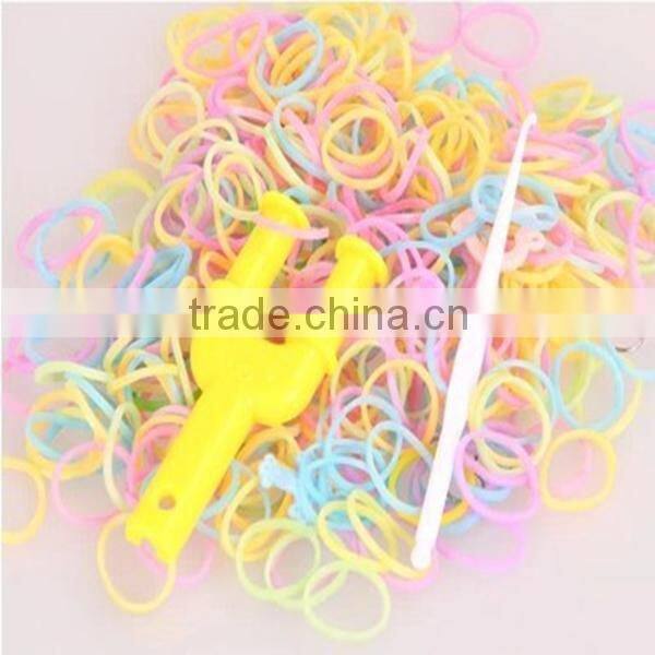 fashion promotional braid silicone luminator bracelet