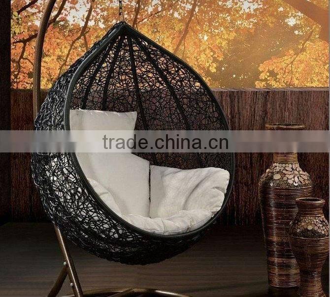 cheap wicker swing egg-shaped chair