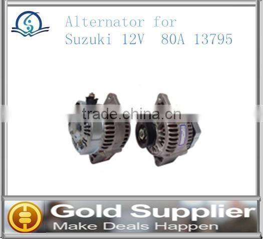 Brand New alternator for Suzuki 12V 80A 13795 with high quality and most copetitive price.
