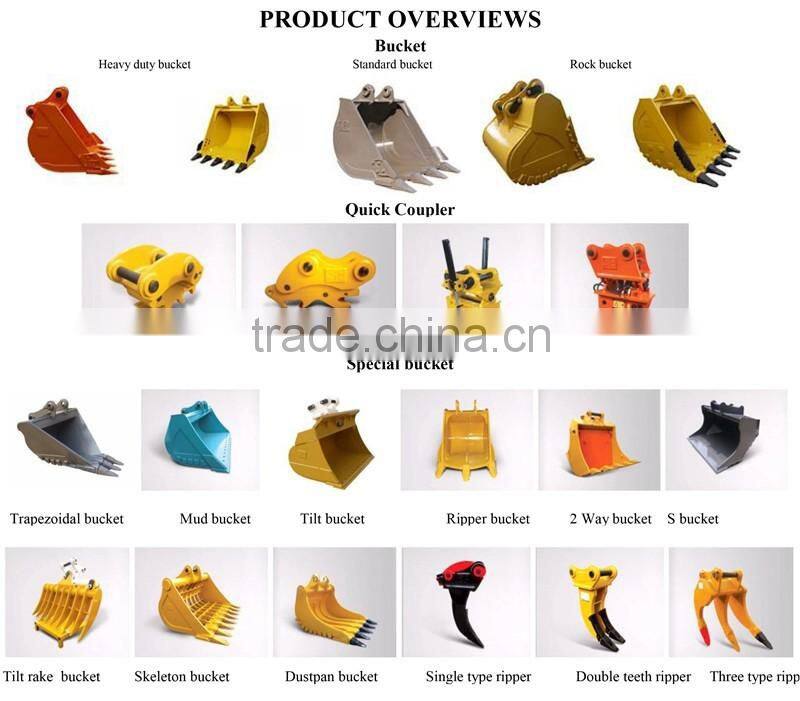 Excavator spare parts of hydraulic excavator thumb grab