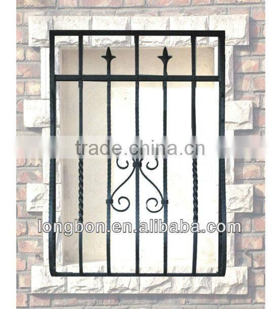 Top-selling decorative cast iron window grill