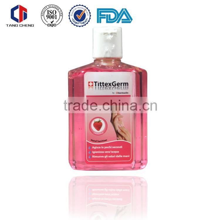 Hot sale moisterizing 30ml wholesale hand sanitizer