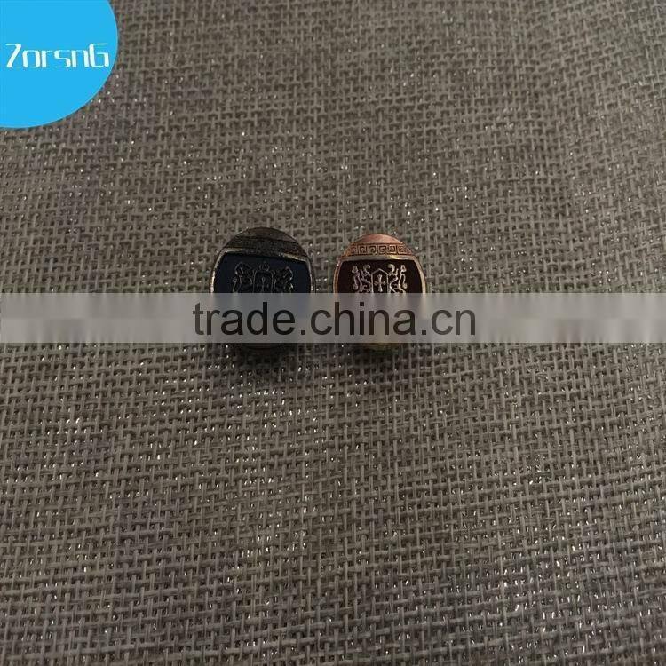 Decorative light gold metal with color enamel cover press button for clothing, plastic buttons for craft