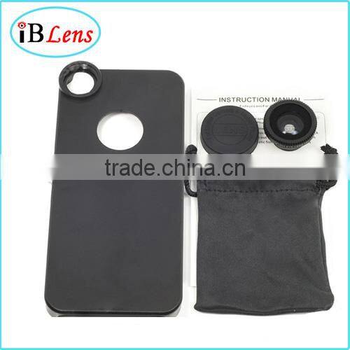 fisheye lens with cover for mobile phone , phone accessories