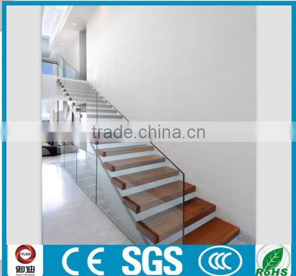 Customized wooden floating stairs/staircase/stair made in YUDI