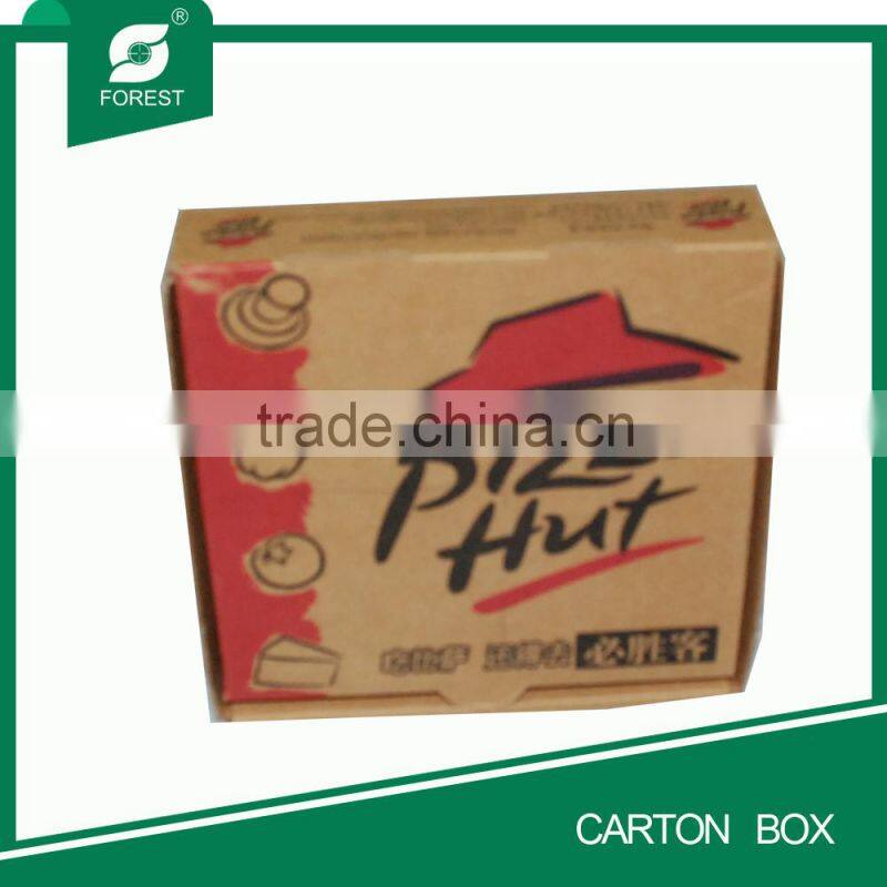 CORRUGATED PLAIN CARTON BOX FOR PIZZA