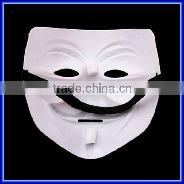 Hot anonymous resin V for vendetta mask for adult costume cosplay, odor eliminating masquerade masks halloween party masks