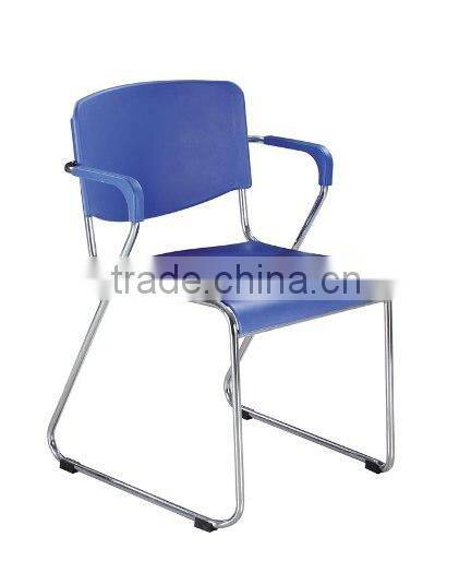 hot sales plastic office chairs with armrest for wholesale 1002A