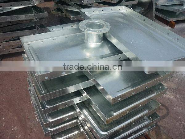 China manufacture high quality pressure galvanized steel water tanks
