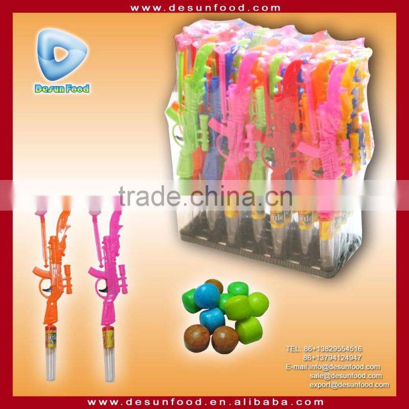 weapons shooting novelty plastic toys candy for kids