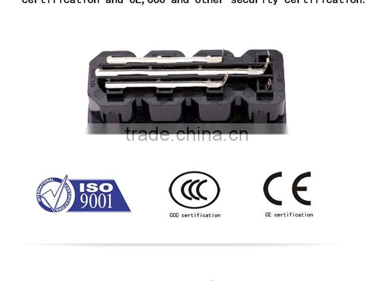 Quatra gangs socket outlet