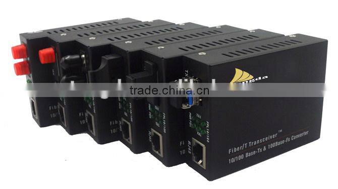 Atongda 10/100/1000Mbps 25km FC SC fiber optic to coaxial Converter