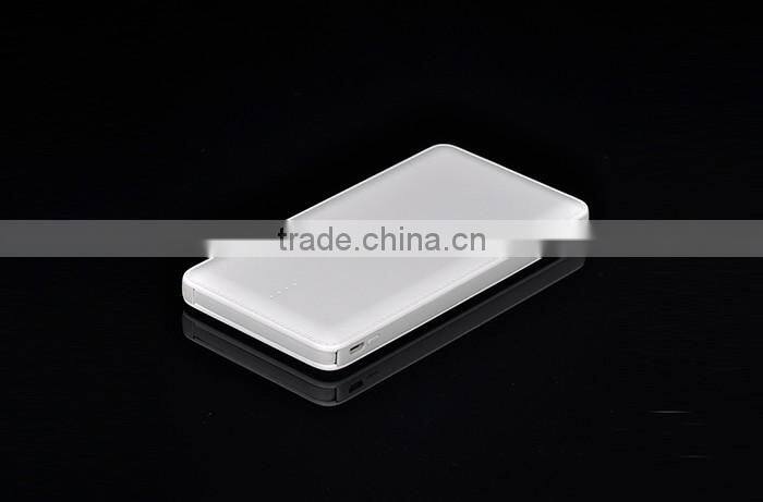 2016 Universal Smart portable stackable power bank usb mobile charger Hot promothion Gift manual for power bank