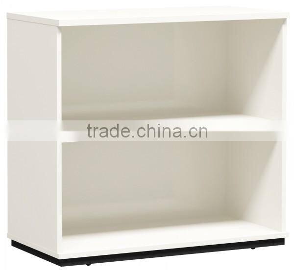 Melamine panel filling storage bookshelf with 2 layer modular home office furniture