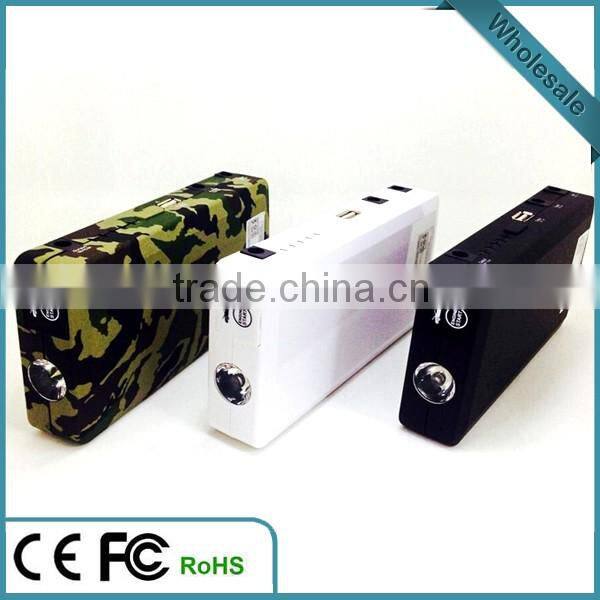 12600mah Portable power supply power bank car jump start