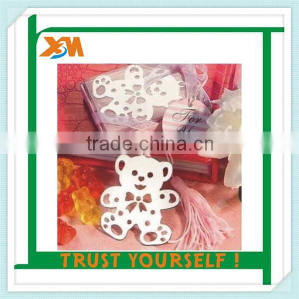 cute castle zinc alloy bookmark ruler (xdm-bk240)