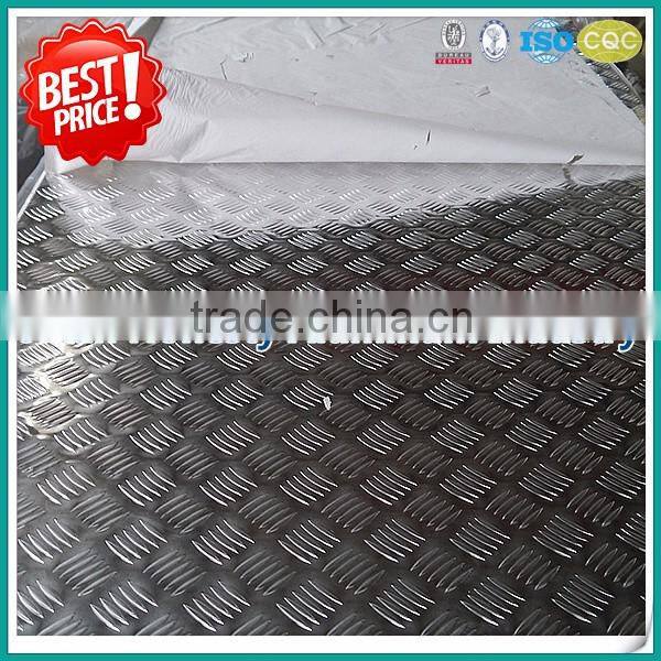 Cast 1050 1060 H24 diamond aluminum plate