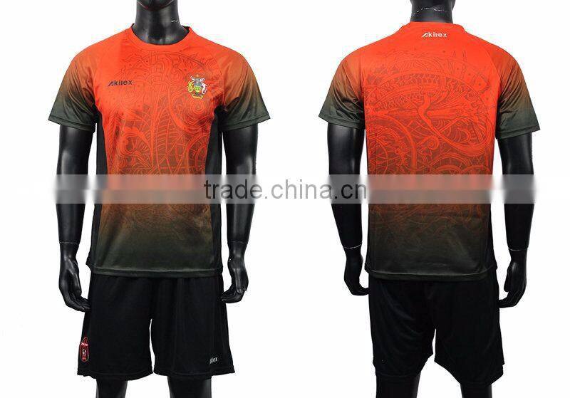 soccer jersey/shirt/uniform soccer wear team wear&customized running wear