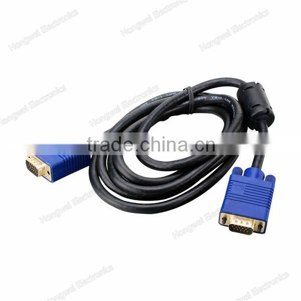 For external serial connection male to male solder type 9pin D-SUB with UL20276 28awg moulded signal cable