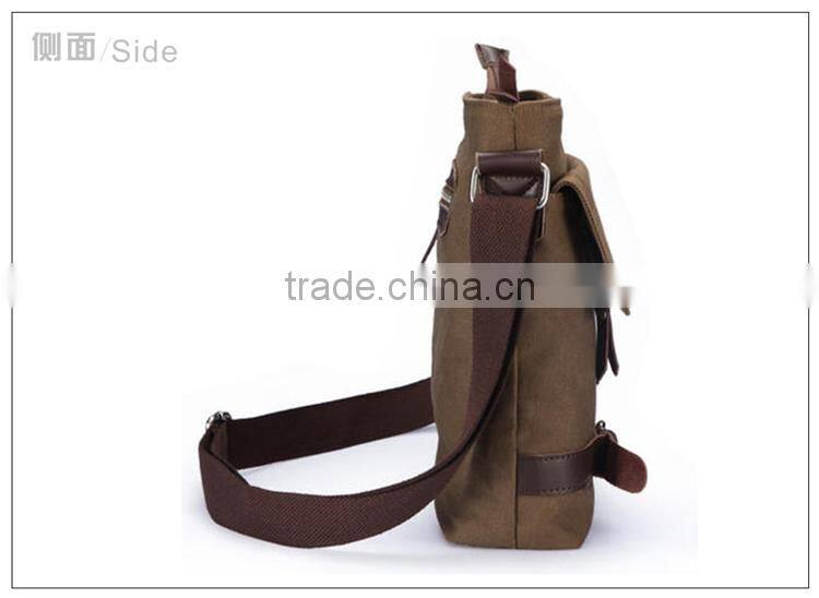 men shoulder messenger bags canvas and leather messenger bag