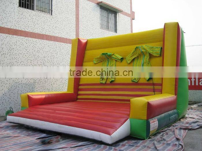hot sale inflatable sticky wall and sticky suit
