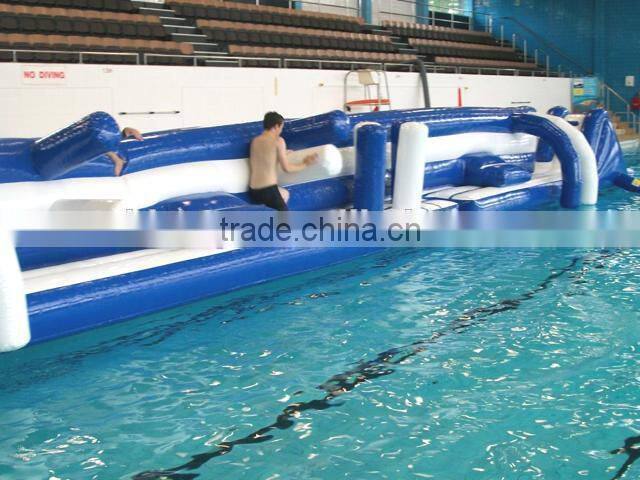 Hot inflatable water obstacle course floating obstacle