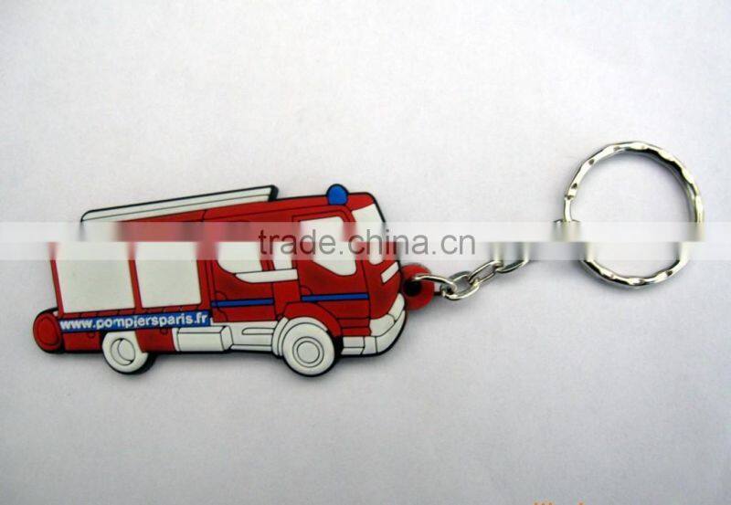 lovely girl soft pvc angel keychain/rubber keychain