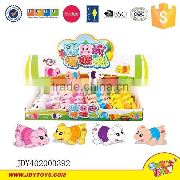 Good selling cheap small animals plastic wind up toys