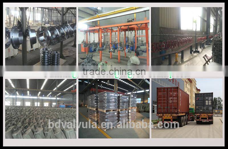 OIL supply soft seal butterfly valve in carbon steel / stainess steel 304 BD VALVULA