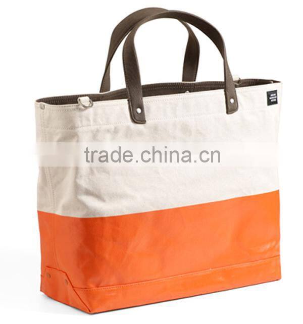 cotton canvas tote bag, custom tote bags promotion ,full color printing tote bag
