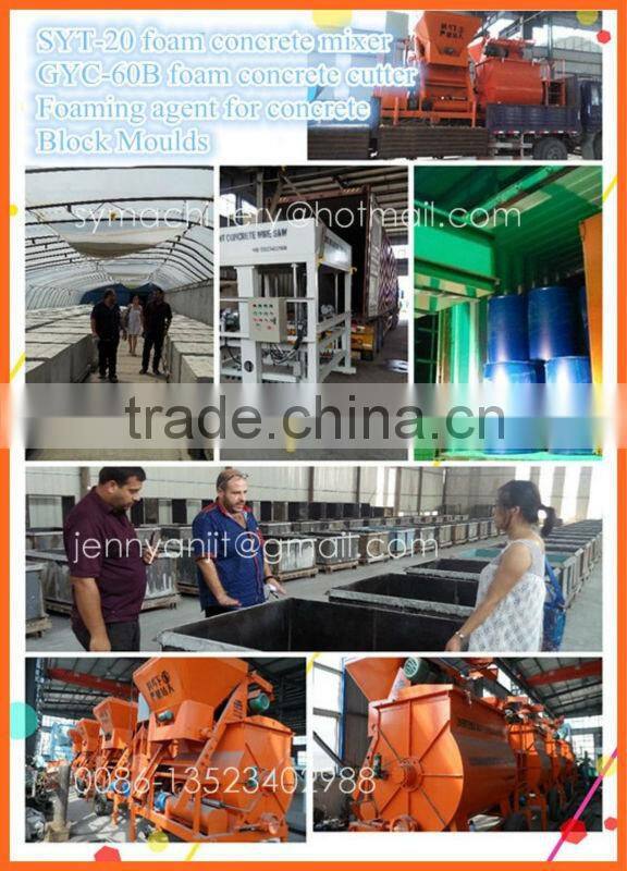 foam concrete brick production line/CLC plant