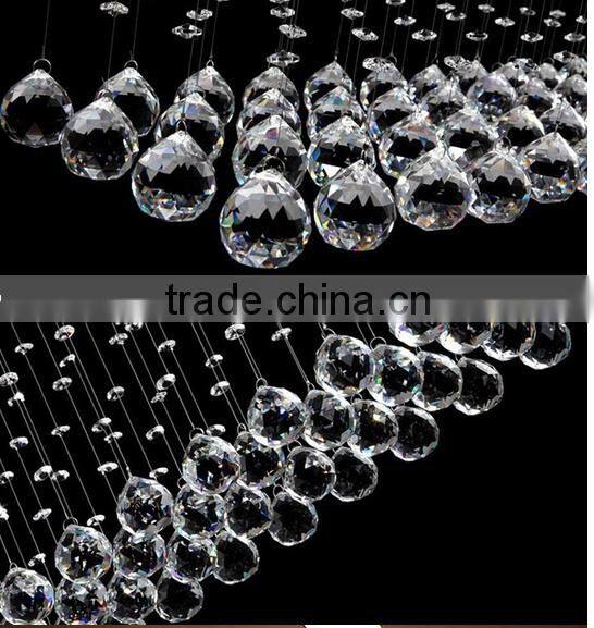 Clear crystal chandelier pendant sphere ball