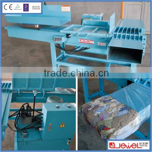 Second-hand clothes baling press fiber press machine