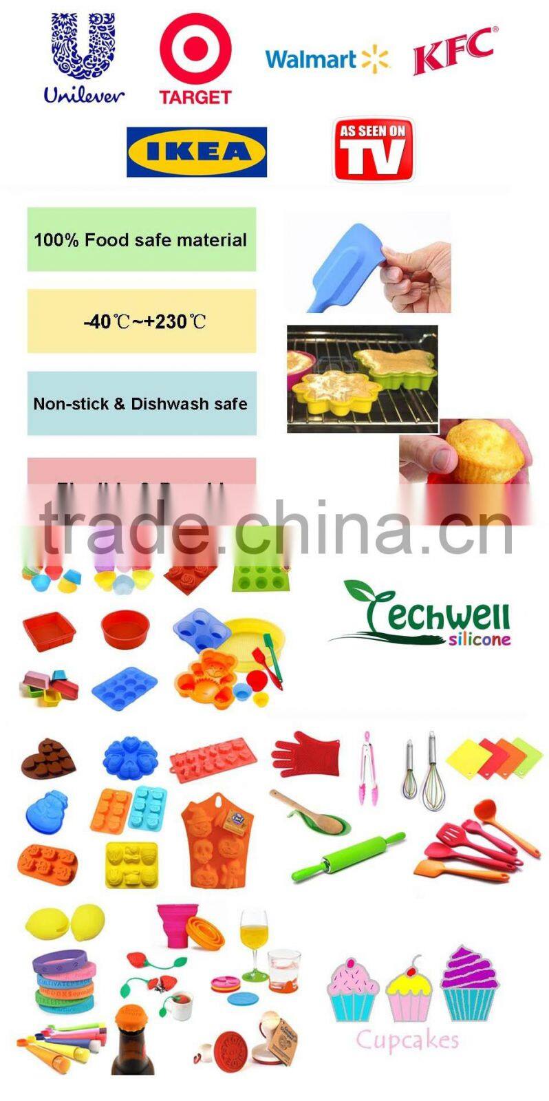 Reusable Environmental Silicone BBQ Sauce Brush