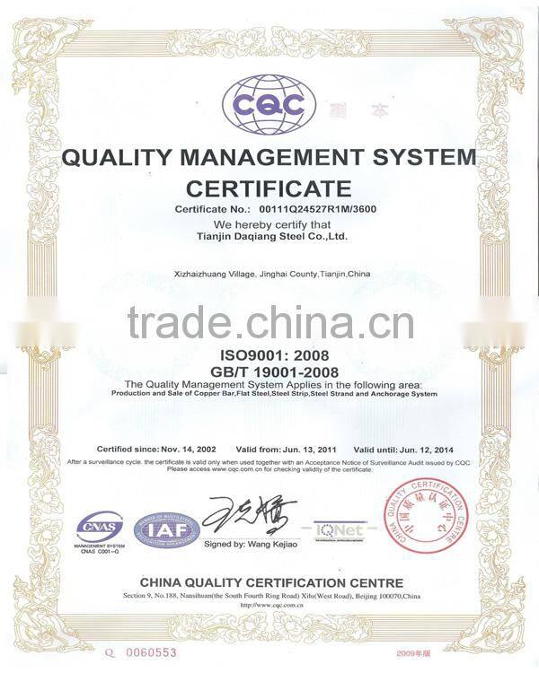 China factory produced high quality low price spring steel flat bar