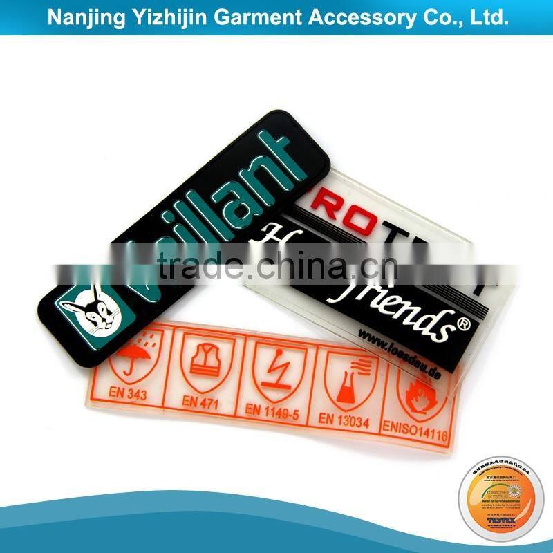 Eco-friendly soft pvc/rubber/silicone slim patch