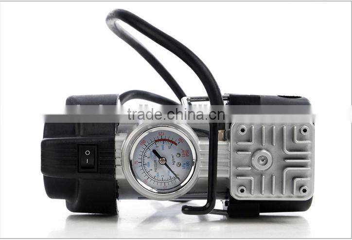 DC12V Car air compressor,air pump with light