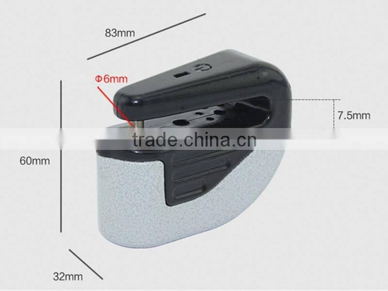 Motorcycle Bike Sturdy Wheel Disc Brake Lock Security Safety Alarm + key bicycle lock with alarm