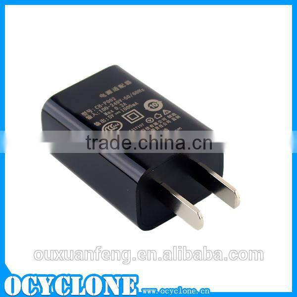 Moblie accessories 50-60HZ 1000mA charger adaptor for xiaomi 4
