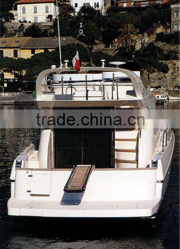 14m frp china marine luxury yacht with well equipments