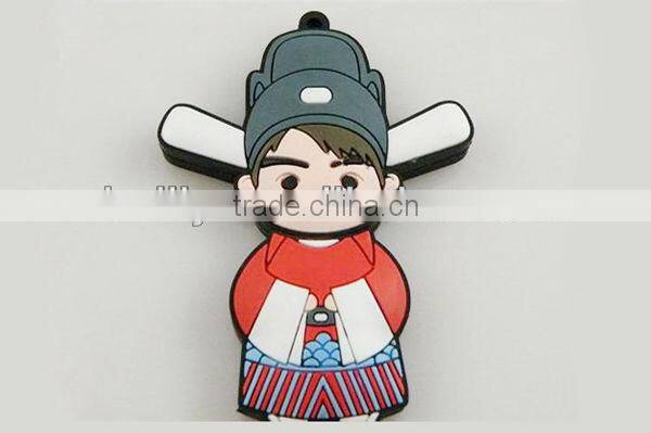 Valentine's Day Gift Chinese Couple Shaped Silicone USB Cover