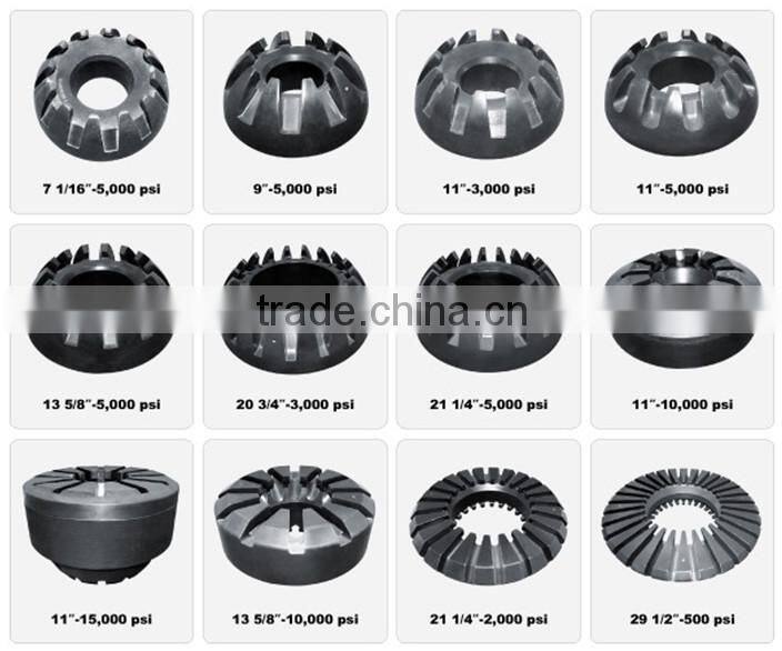 10% Discount!!! API16A Spherical Packing Unit / Spherical Packing Element/BOP Control Unit For Oilfield Annular BOP