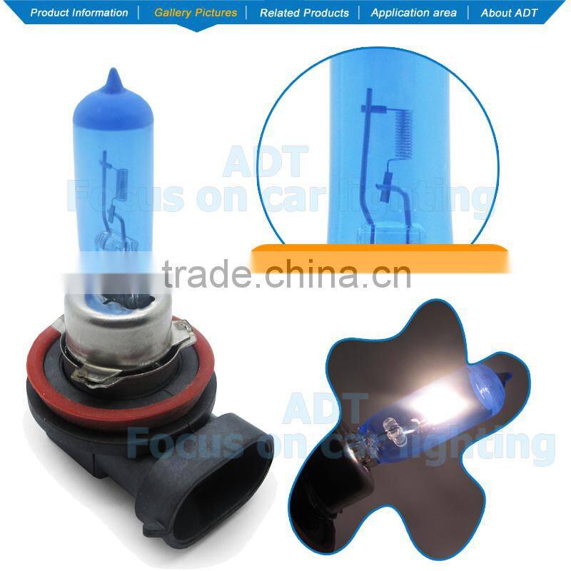 E-mark approval H11 12V55W 5800K halogen lamps